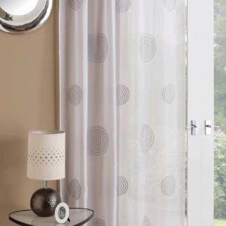 Net Curtain Orion Grey Voile